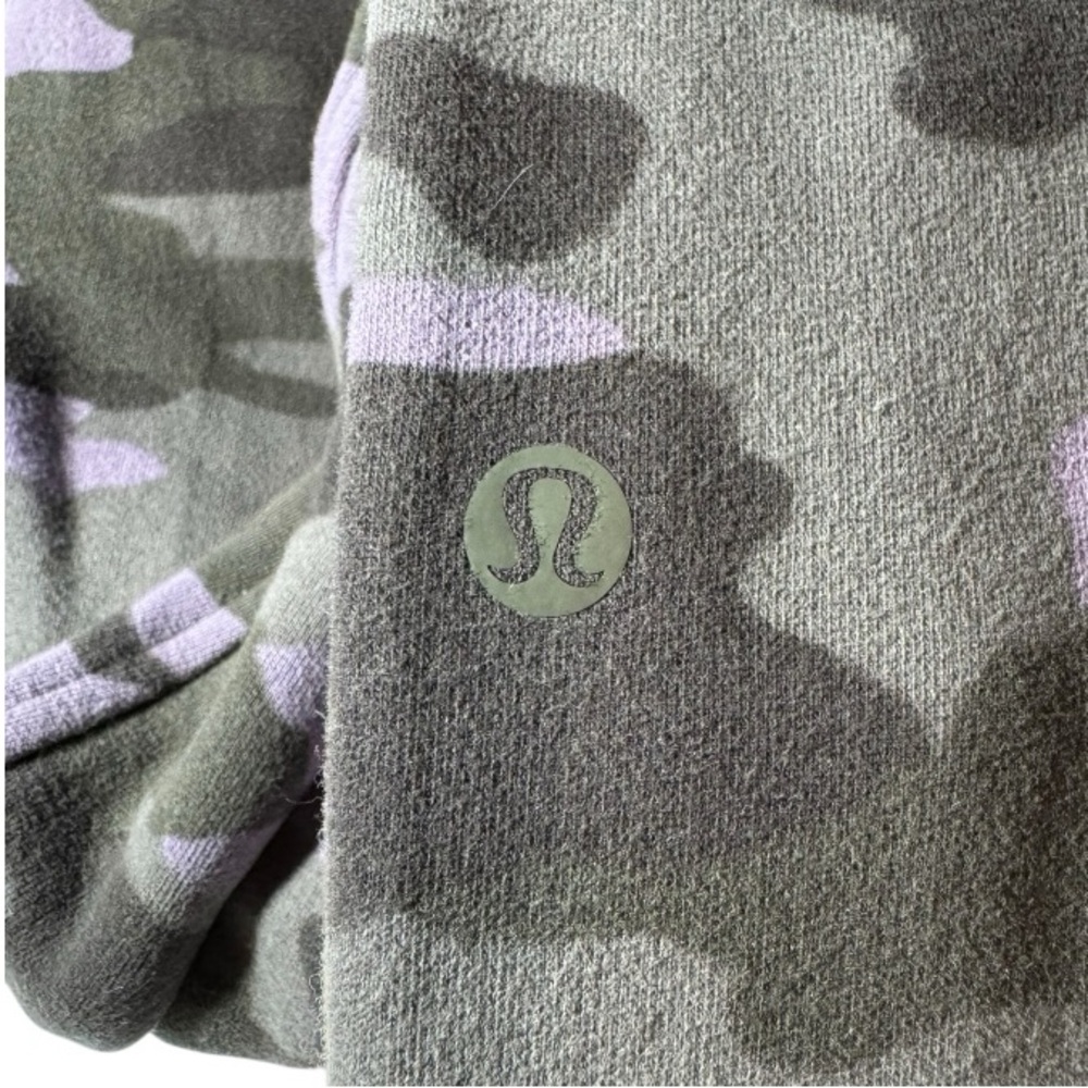 LULULEMON Scuba Heritage 365 Camo Dusky Lavende HR Fleece 28" Joggers Size 4 - Picture 6 of 13